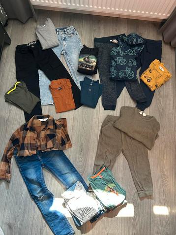 Kledingpakket Jongen Maat 110/116 beschikbaar voor biedingen