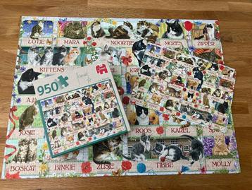 Jumbo Katten Puzzel - 950 Stukjes beschikbaar voor biedingen