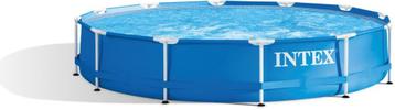 Intex Metal Frame Opzetzwembad Set - Ø 366 cm x 76 cm beschikbaar voor biedingen