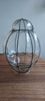 Venetiaanse hanglamp 37 cm lang bij +- 22 cm breed, Huis en Inrichting, Lampen | Hanglampen, Ophalen of Verzenden, Zo goed als nieuw
