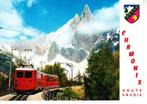 CHAMONIX,- Mt. Blanc.  Treintje in de bergen.  25-01, Verzamelen, Ophalen of Verzenden, 1960 tot 1980, Ongelopen, Frankrijk