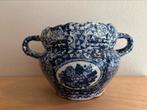 Prachtige Blauw-witte chinoiserie-porseleinen cachepot, Antiek en Kunst, Ophalen of Verzenden