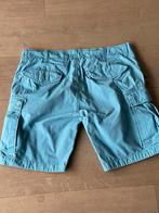 Korte cargo broek Vintage Dstrezzed mt. 34, Kleding | Heren, Broeken en Pantalons, Ophalen of Verzenden, Gedragen, Blauw