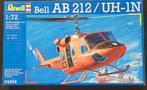 Revell  Bell AB-212 / UH-1N 1:72, Hobby en Vrije tijd, Modelbouw | Vliegtuigen en Helikopters, Revell, Ophalen of Verzenden, Helikopter