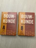 Bouwkunde voor gezellen deel 1 en 2, Boeken, Gelezen, Diverse auteurs, Ophalen of Verzenden, Bouwkunde