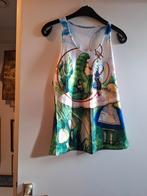 Dames top Alice in wonderland maat 36/S, Kleding | Dames, Zonder mouw, Ophalen of Verzenden, Zo goed als nieuw, Maat 36 (S)