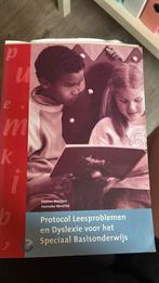 Dyslexie en leesproblemen protocol sbo, Boeken, Ophalen of Verzenden, Beta, Zo goed als nieuw, HBO