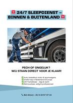 24/7 Sleepdienst, takelwagen, takeldienst, Ophalen