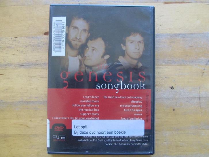 DVD Genesis Songbook, Cd's en Dvd's, Dvd's | Muziek en Concerten, Gebruikt, Documentaire, Alle leeftijden, Ophalen of Verzenden