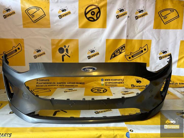 Voorbumper Ford Fiesta VIII MK8 origineel H1BB-17757-AP, Auto-onderdelen, Carrosserie en Plaatwerk, Bumper, Ford, Voor, Gebruikt