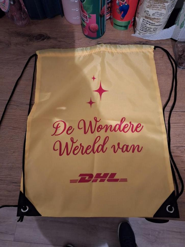 Gele DHL Efteling tas, Verzamelen, Efteling, Nieuw, Gebruiksvoorwerp, Ophalen of Verzenden