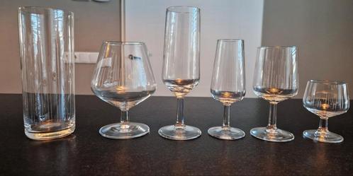 19 Aristo glazen van Royal Leerdam. Kristal, Antiek en Kunst, Antiek | Glas en Kristal, Ophalen of Verzenden