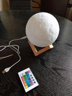 Maanlamp met afstandsbediening, Huis en Inrichting, Lampen | Hanglampen, Zo goed als nieuw, Modern, Minder dan 50 cm, Ophalen