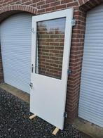 achterdeur, balkondeur, schuurdeur, buitendeur dubbel glas, Doe-het-zelf en Verbouw, Deuren en Horren, Ophalen, Gebruikt, 80 tot 100 cm