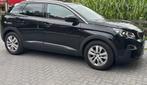 Peugeot 3008 1.2 Puretech 96KW/130PK Eat6 2018 Zwart, Auto's, 65 €/maand, Stof, Zwart, 1199 cc