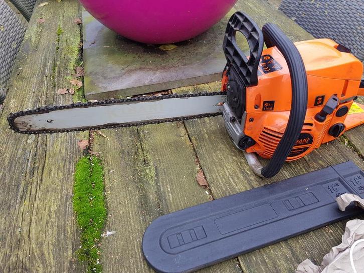 Kibani kettingzaag, Tuin en Terras, Hand-tuingereedschap, Gebruikt, Overige soorten, Ophalen of Verzenden