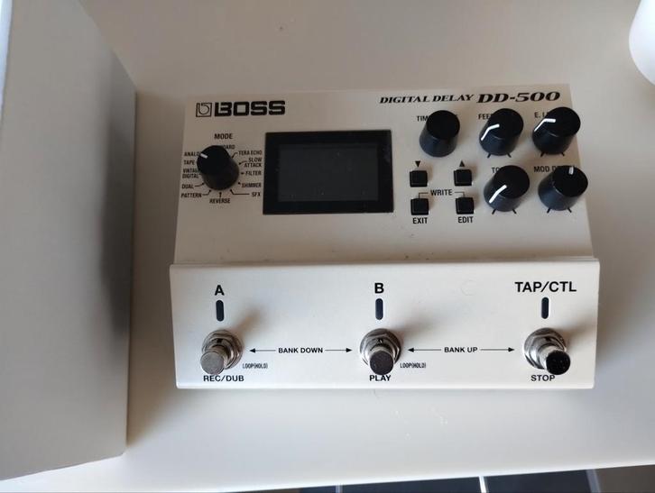 Boss DD-500, Muziek en Instrumenten, Effecten, Zo goed als nieuw, Ophalen of Verzenden