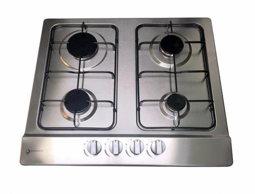 Gaskooktoestel 4 pits inbouw met vlambeveiliging P/B € 159,-, Witgoed en Apparatuur, Kookplaten, Nieuw, Inbouw, Gas, 4 kookzones