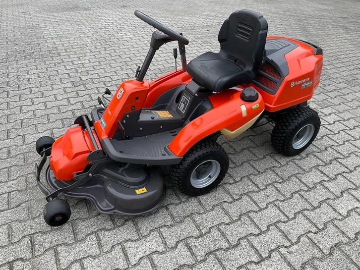 husqvarna R214C frontmaaier 94 cm  36 uur, Tuin en Terras, Zitmaaiers, Zo goed als nieuw, 90 tot 120 cm, Elektrische starter, Mulchfunctie