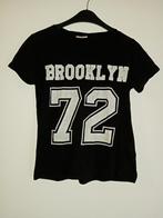 Only zwart tshirt "Brooklyn" maat S, Kleding | Dames, T-shirts, Gedragen, Ophalen of Verzenden, Maat 36 (S), Only