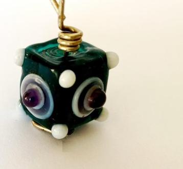 Prachtige Vintage Murano glas 4D hanger beschikbaar voor biedingen