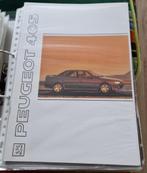 Folders Peugeot 405, Peugeot, Ophalen of Verzenden, Zo goed als nieuw