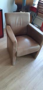 Leren fauteuil, Ophalen, Gebruikt, 50 tot 75 cm, Leer