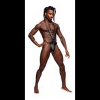 Leren string pakje lingerie gay gratis verzonden, Kleding | Heren, Overige typen, ., Zwart, Ophalen of Verzenden