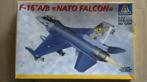 F-16 A/B nato Falcon Nederlands Italeri 1/72, 1:72 tot 1:144, Italeri, Ophalen of Verzenden, Zo goed als nieuw