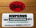 2x sticker ZETOR tractor Kuperus Oudehorne Deutz, Verzamelen, Stickers, Nieuw, Overige typen, Ophalen of Verzenden