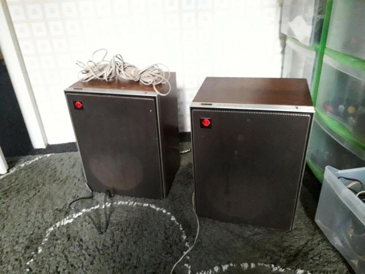 Philips mfb speakers 532, Audio, Tv en Foto, Luidsprekers, Gebruikt, Front, Rear of Stereo speakers, Minder dan 60 watt, Philips