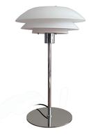 Vintage bureaulamp schalenlamp deens design retro, Huis en Inrichting, Lampen | Tafellampen, Gebruikt, Lamp, Lamp, Ophalen of Verzenden