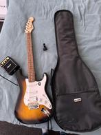 Fender Squier Bullet HSS gitaar met Marshall + accessoires, Muziek en Instrumenten, Ophalen, Zo goed als nieuw, Solid body, Fender