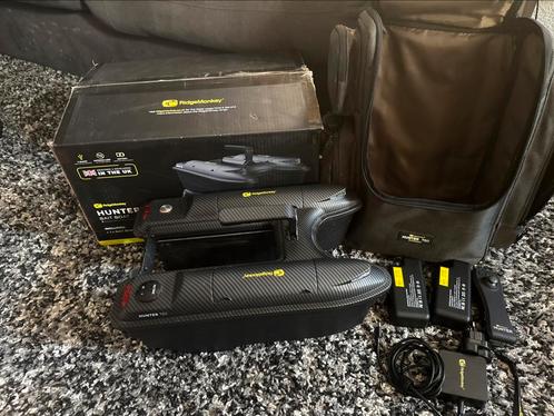 Ridgemonkey Hunter 750 + Rugzak + Deeper Console, Watersport en Boten, Hengelsport | Karpervissen, Zo goed als nieuw, Overige typen