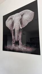 Glas schilderij, Huis en Inrichting, Woonaccessoires | Schilderijen, Tekeningen en Foto's, Ophalen, Zo goed als nieuw, Schilderij