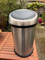 Brabantia 60L Touch Bin Matt Steel, Huis en Inrichting, Ophalen, Gebruikt, 50 tot 75 cm, 40 liter of meer