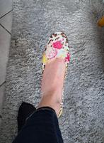 Roberto D'Angelo leren luipaard print instapper mt 39 42191, Bruin, ., Roberto d'Angelo, .