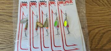 10x ultra Light Wirek fabrieks spinners kunstaas beschikbaar voor biedingen