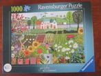 Ravensburger puzzel - Garden Allotment - 1000 st., Hobby en Vrije tijd, Ophalen of Verzenden, 500 t/m 1500 stukjes, Zo goed als nieuw