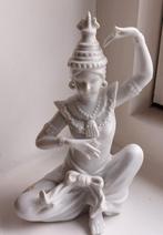Royal Delft Wit Porselein Thaise Aspara Danseres, Antiek en Kunst, Antiek | Porselein, Ophalen of Verzenden