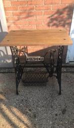 Tuintafeltje / side table Singer, Tuin en Terras, Tuintafels, Ophalen, Vierkant, Hout