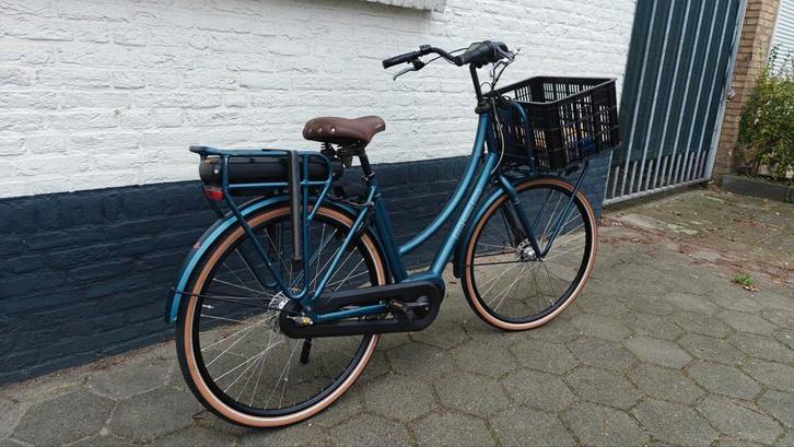 BSP Metropolis E-bike - 600Wh Accu, Fietsen en Brommers, Fietsen | Dames | Omafietsen, Gebruikt, 50 tot 53 cm, Handrem, Versnellingen