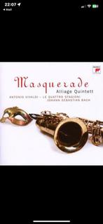 Masquerade, Alliage Quintett, Cd's en Dvd's, Cd's | Klassiek, Ophalen of Verzenden, Zo goed als nieuw