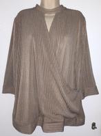 Création L blouse maat 48, Ophalen of Verzenden, Zo goed als nieuw, Beige, Blouse of Tuniek