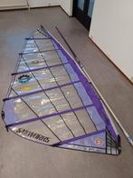 Windsurf zeil Sailworks Race 6.1 incl.North Sails 460 mast., Minder dan 250 cm, Ophalen of Verzenden, Zeil, 5 tot 7 m²