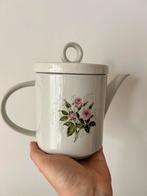 Villeroy & Boch theepot roze rozen, Antiek en Kunst, Ophalen of Verzenden