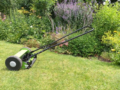Grasmaaier(hand), Tuin en Terras, Grasmaaiers, Gebruikt, Handgrasmaaier, 30 t/m 39 cm, Kooimesmaaier, Ophalen