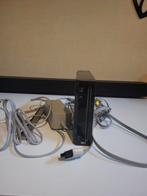 Zwarte Wii console - zeer compleet!, Spelcomputers en Games, Ophalen, Zo goed als nieuw, Met 2 controllers