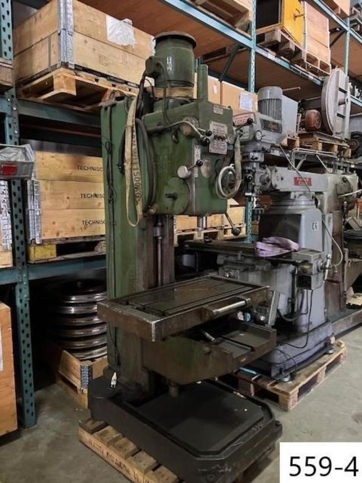 0559. Kolomboormachine / radiaalboormachine / boormachine, Doe-het-zelf en Verbouw, Gereedschap | Boormachines, Gebruikt, Kolomboormachine