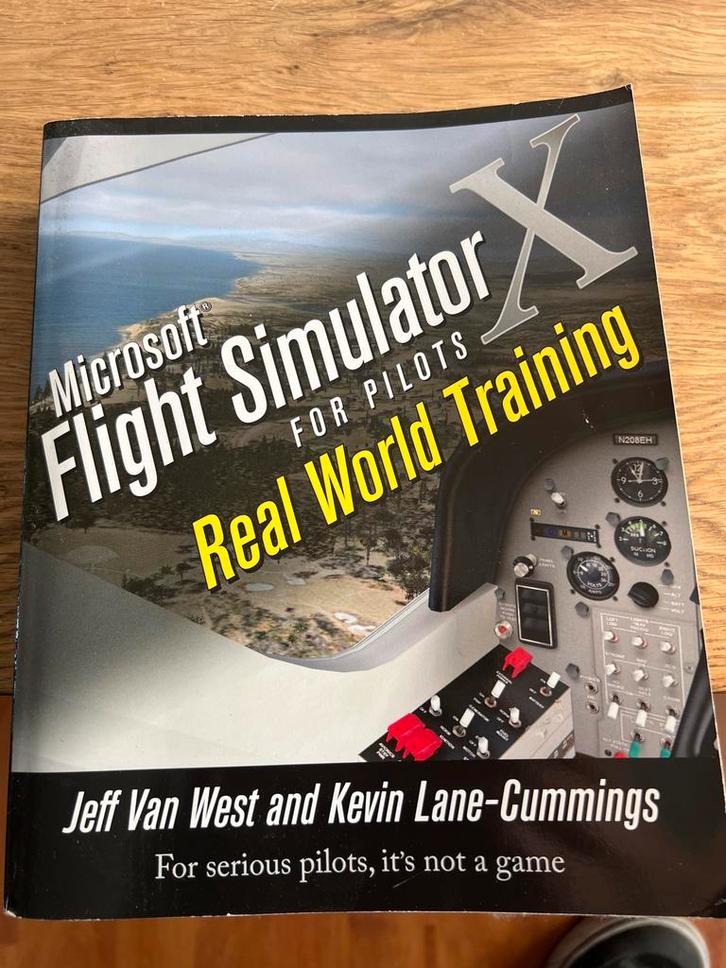 Microsoft Flight Simulator X - Real World Training, Boeken, Techniek, Gelezen, Overige onderwerpen, Ophalen of Verzenden